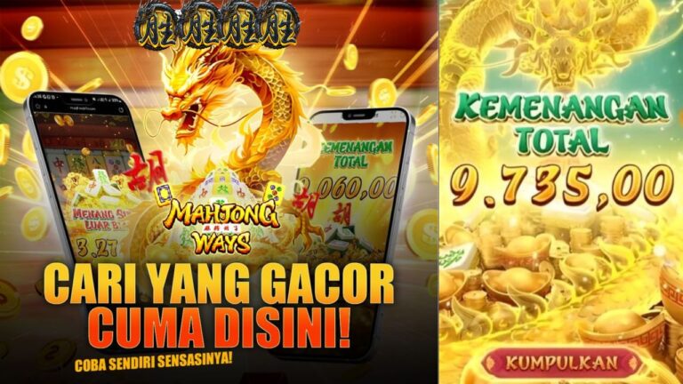 Slot mahjong gacor