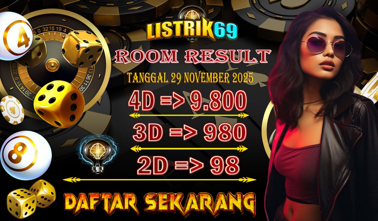 Listrik69: Situs Toto Terpercaya dengan Prediksi Akurat & Peluang Menang Lebih Besar