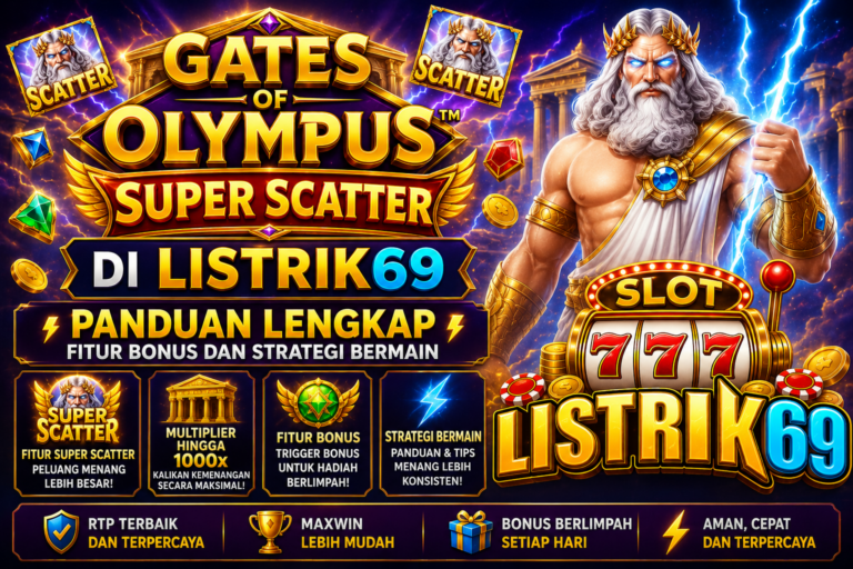 gambar Gates of Olympus Super Scatter di Listrik69