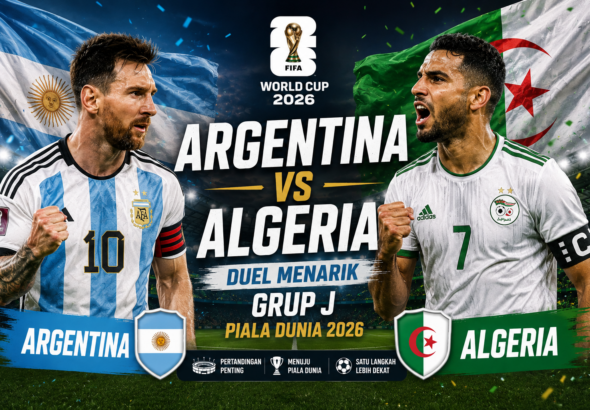 gambar Argentina vs Algeria