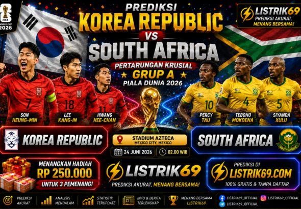 gambar Prediksi Korea Republic vs South Africa